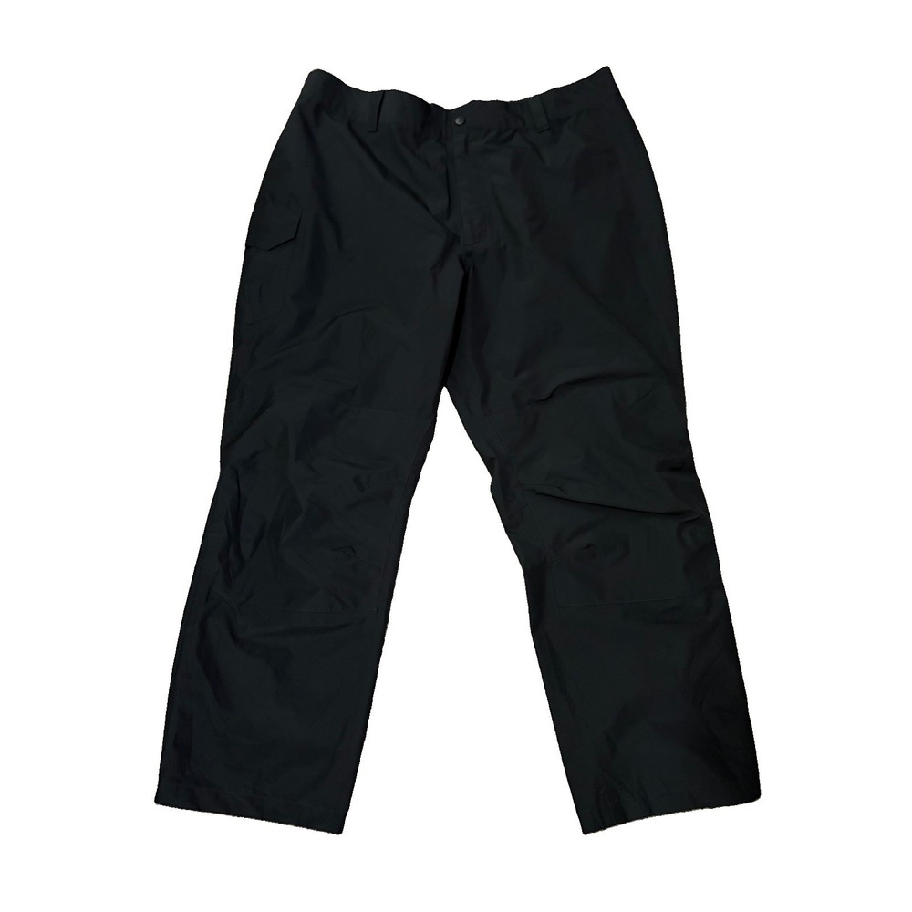 Cabela’s Waterproof Rain Pants Men’s 2XL Black Hunting Fishing Outdoor Shell